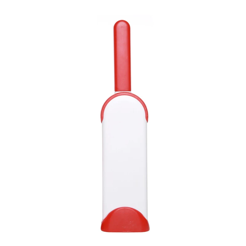 large red Щетка для удаления шерсти домашних животных, волшебные щетки для чистки меха, многоразовая ворсовая пыль, шерсть домашних животных, кошки, статическая портативная щётка для чистки одежды - Цвет: large red