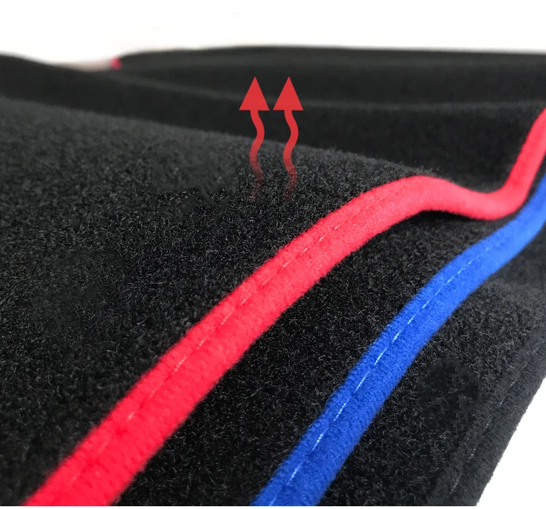 Для Trumpchi GS8 LHD крышка приборной панели автомобиля коврики Избегайте светильник колодки анти-УФ чехол ковры аксессуары