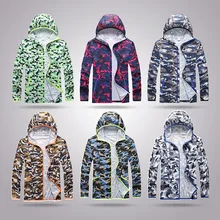 Mu Yue Летний Стиль ветряной щит COUPLE'S Спорт на открытом воздухе Ветровка мужская быстросохнущая Солнцезащитная Одежда дышащая воздухопроницаемая