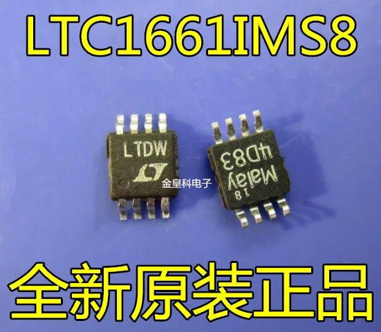10 шт./лот LTC1661IMS8 LTDW 10DAC MSOP-8