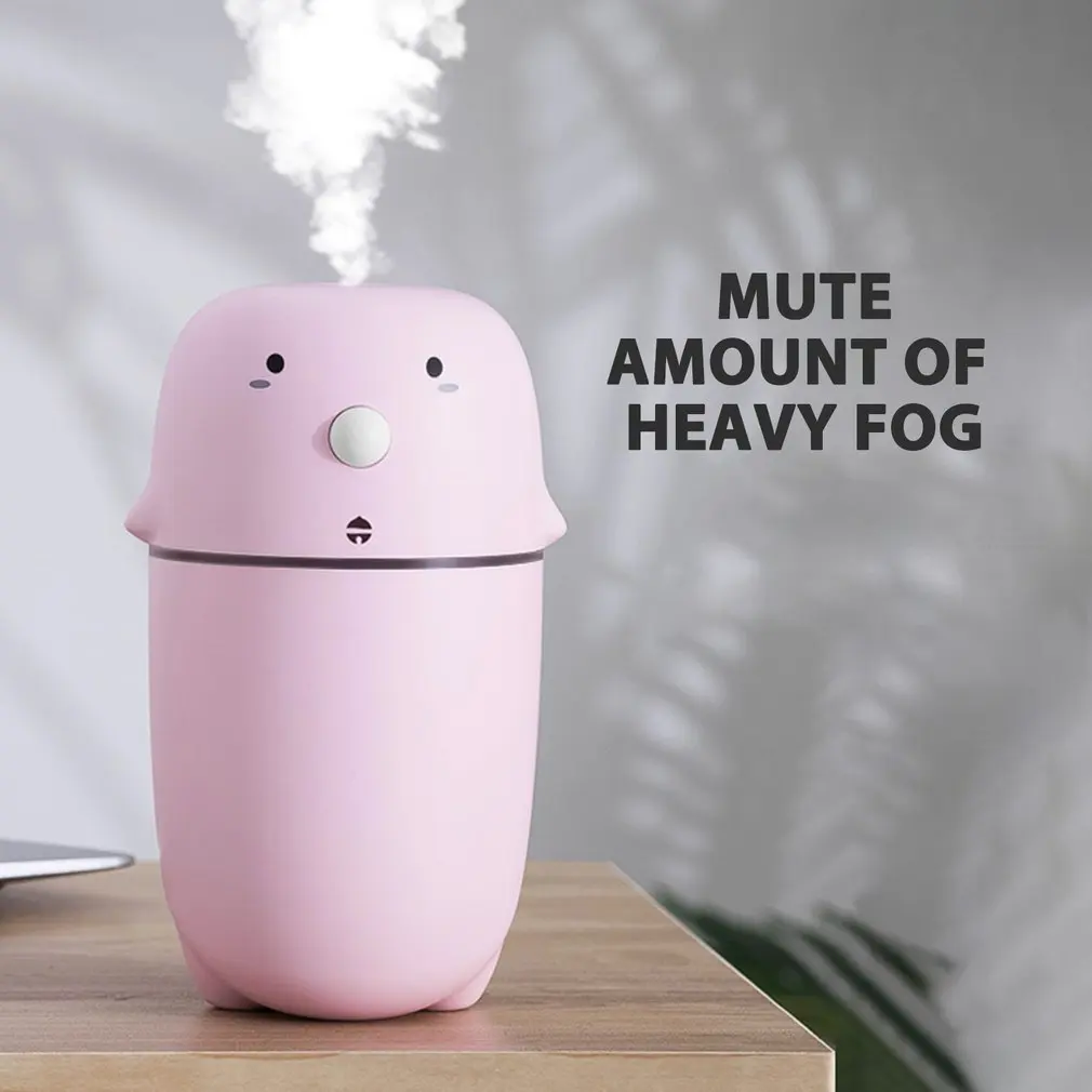 Portable Capsule Humidifier Usb Wireless Ultrasonic Aroma Essential Oil Diffuser Air Humidificador With Atmosphere Lamp