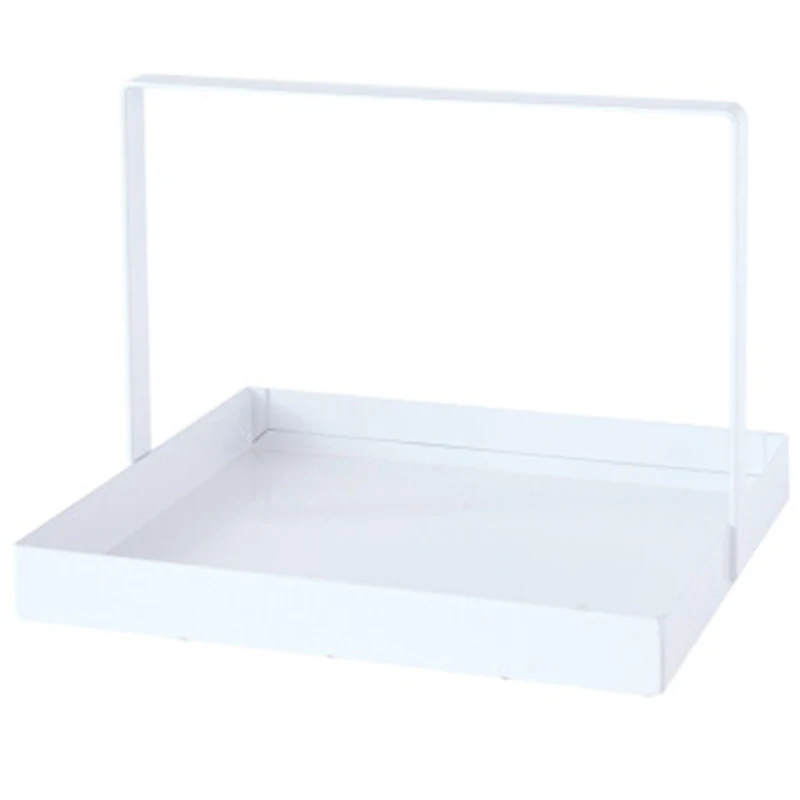 

Hot New Cosmetic Storage Basket Square Storage Rack Wedding Set Dessert Table Simple Style Sundries Tray