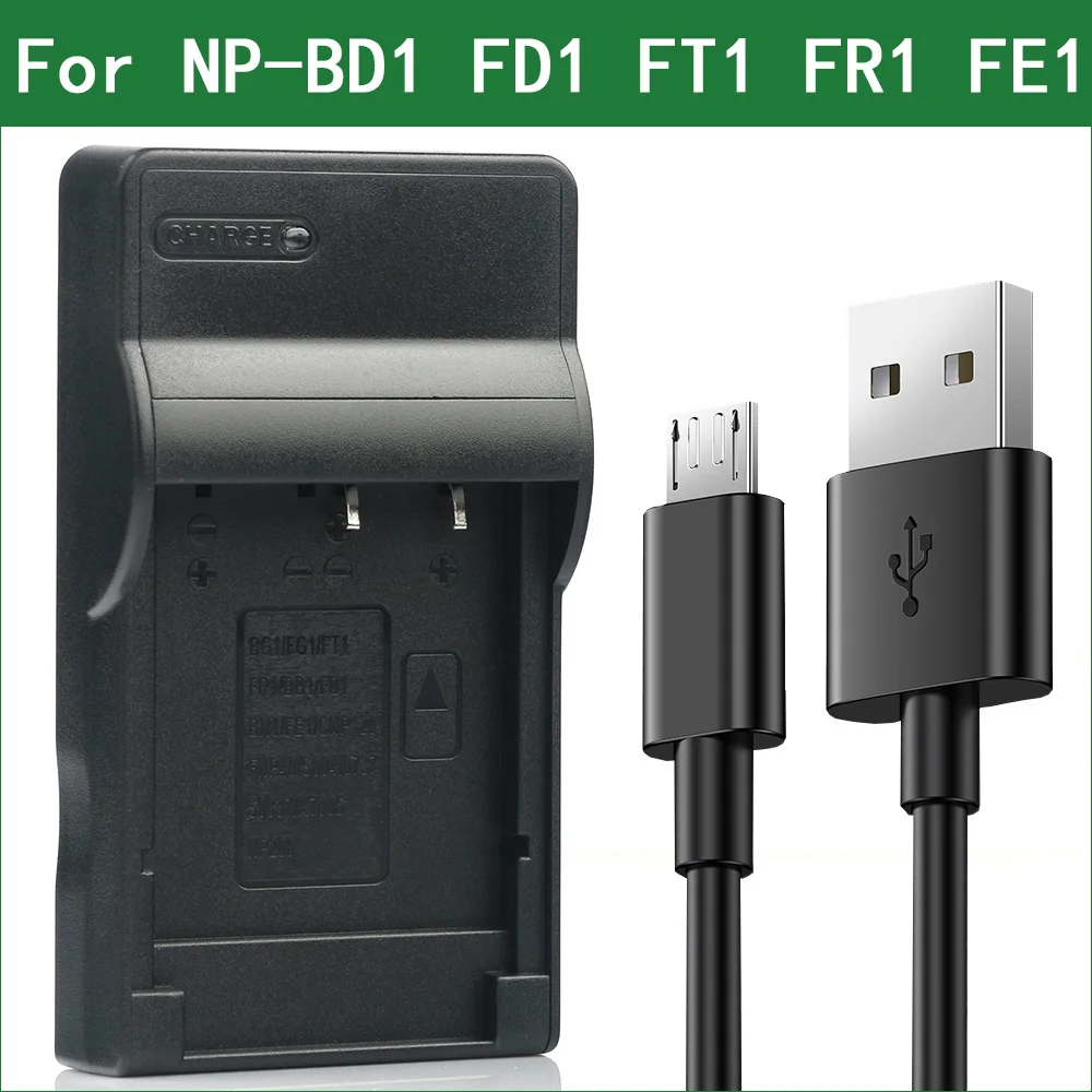 Зарядное устройство Lanfulang USB для Sony DSC-T300 DSC-T500 DSC-T700 DSC-T900 DSC-TX1 DSC-L1 DSC-M1 DSC-T1 DSC-T3 DSC-T50