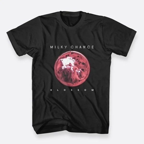 Milky Chance цветок Мужская футболка Лидер продаж летние футболки с коротким рукавом