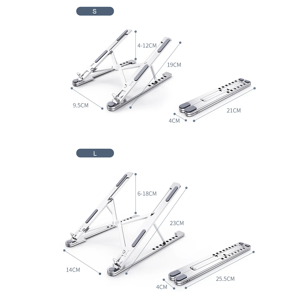 Laptop Stand Portable Aluminum Alloy Laptop Base