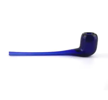 

Portable Smoking Glass Pipe Durable Delcate Tobacco Pipe Filter Cigarette Holder Gift For Father Husband Collector Cigar Pipes