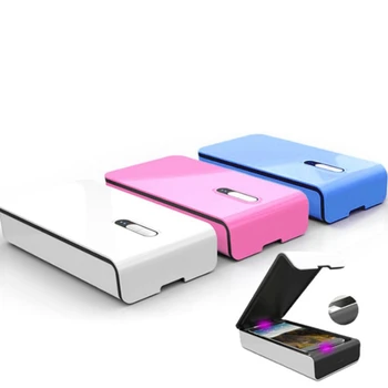 

5V Double UV Phone Sterilizer Box Jewelry Phone Cleaner Personal Sanitizer Disinfection Aromatherapy Cleaner Boxes