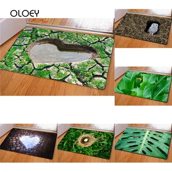 

Entrance Door Printing Floor Mat Door Mat 40x60cm Velvet Bathroom Non-slip Rug Kitchen Living Room Floor Mat Decorative Mat ..