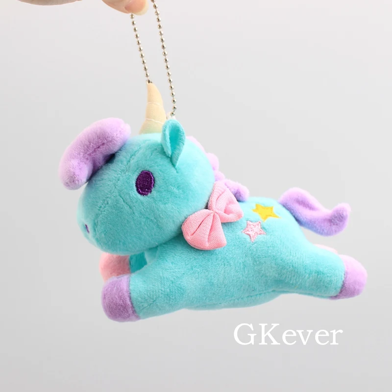 5 стилей Kawaii Единорог плюшевая кукла игрушка брелок Подвеска Мягкие и плюшевые детские игрушки в виде животных популярный мультфильм Единорог кукла подарок