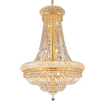

New Phube Lighting French Empire Gold Crystal Chandelier Chrome Chandeliers Lighting Modern Chandeliers Light+Free shipping !