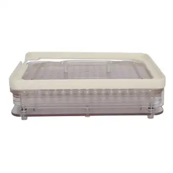 

Case Box for Medicines Organizer Acrylic Capsule Filling Board Semi‑Automatic Machine 200 Holes Pharmaceutical Filler