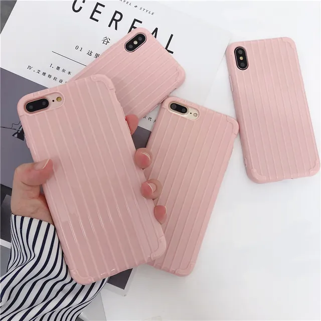 Luxury Box Trunk Simple Phone Cases for iPhone Free Worldwide Shipping