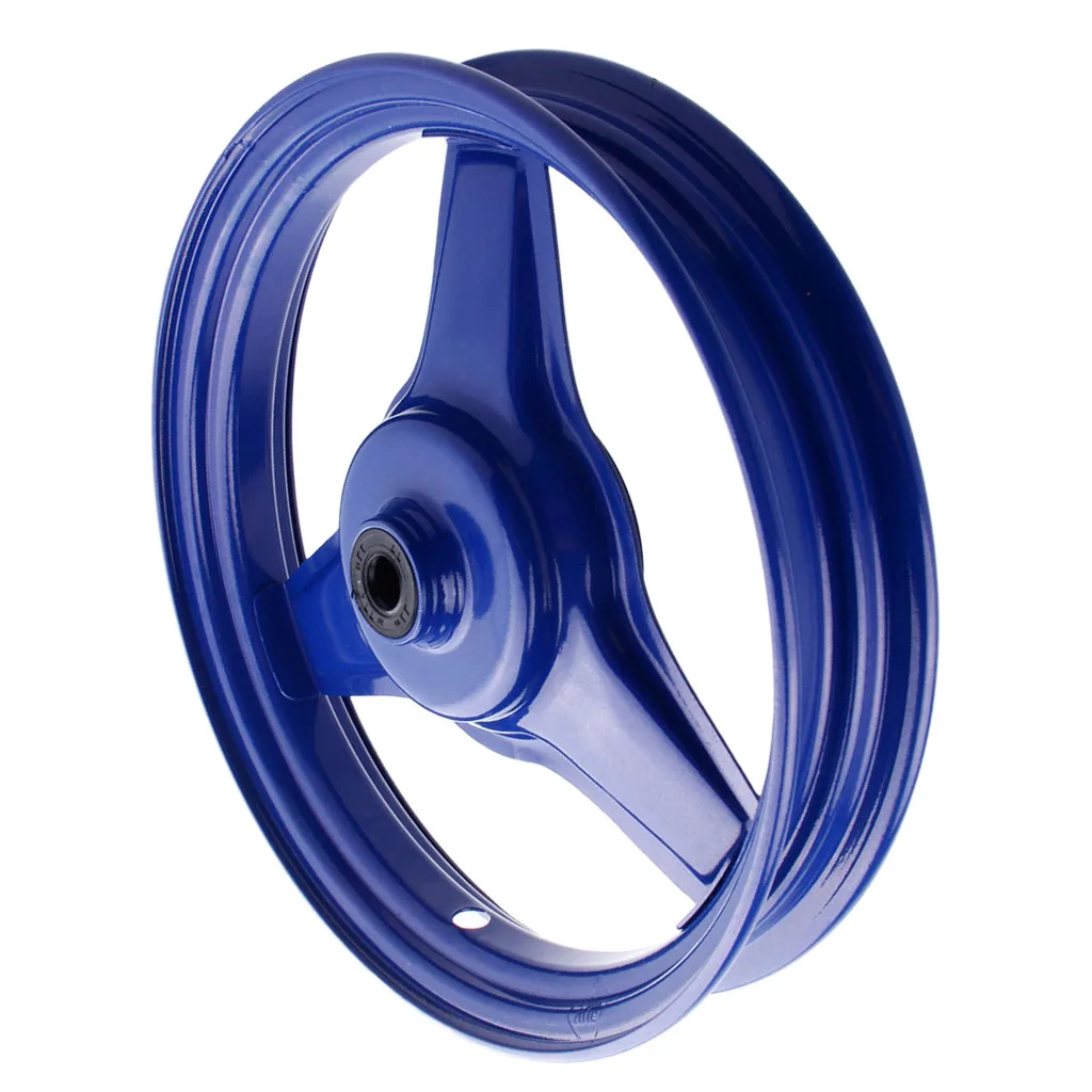 Front Rim Wheel Replacement Part - Fit for Yamaha PY50 & PW50 Motorcycle -27cm 10-inch - Blue