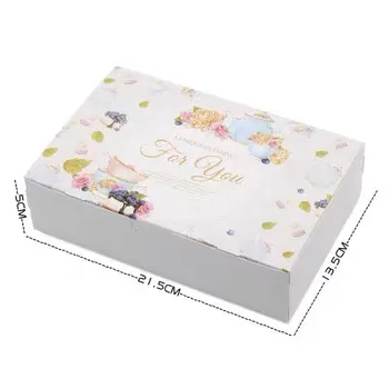 

50 Pcs Gift Paper Box Birthday Wedding Party Candy Cookies Cupcake Boxes