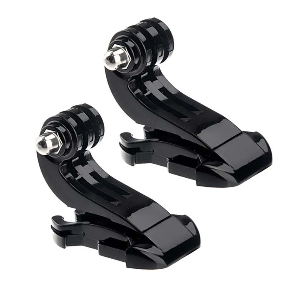 2pcs hard durable PC material Quick Release Vertical J Hook Surface Buckle Mount Adapter For Gopro Hero 4 3 3+ SJCAM Camera | Электроника