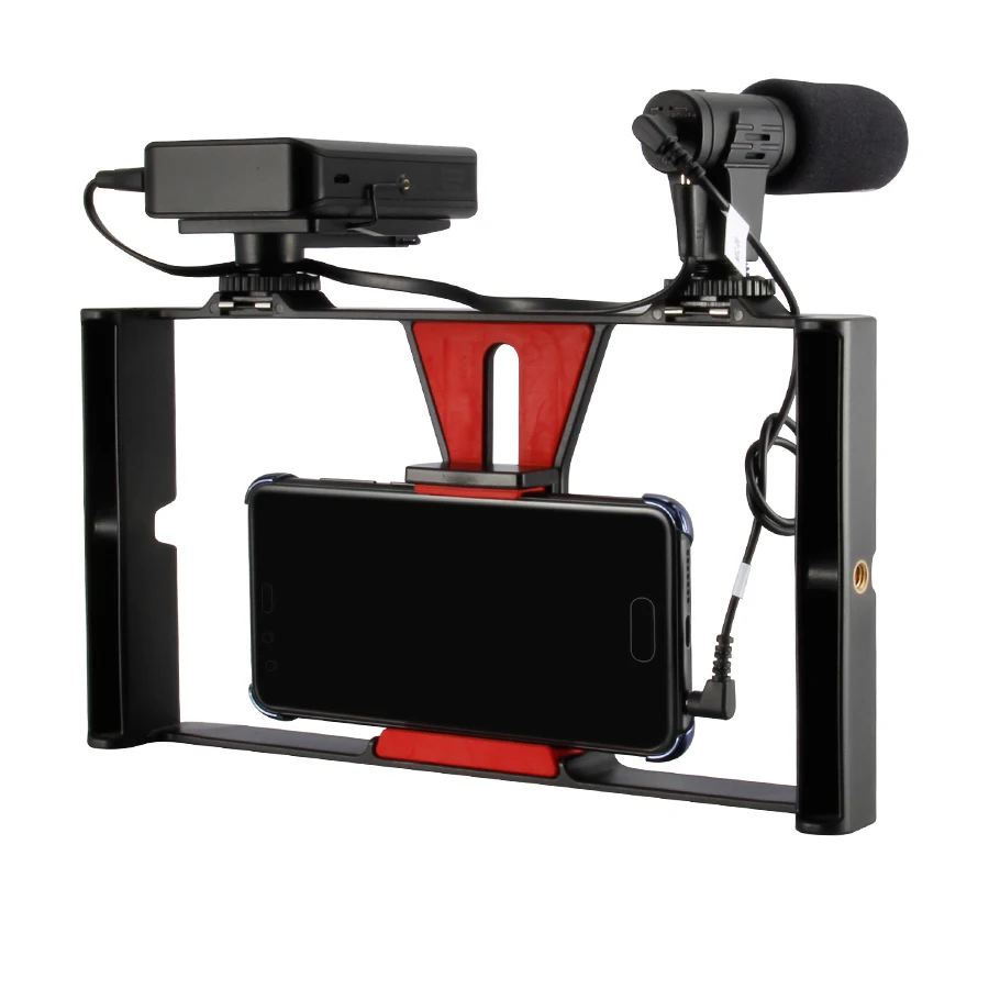 Gravação de Monitoramento em Tempo Microfone para Câmera de Telefone Mamen Real Microfone Condensador Hipercardióide Vlog Tiro Entrevista 3.5mm - Image 6