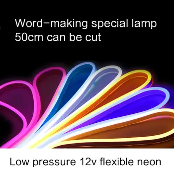 

LED Strip Flexible LED Lamp Tape Ribbon Light 12V LED 2.5M Silica Gel Car Party Club Boat Wedding Flex Tube Flexible IP65 RV