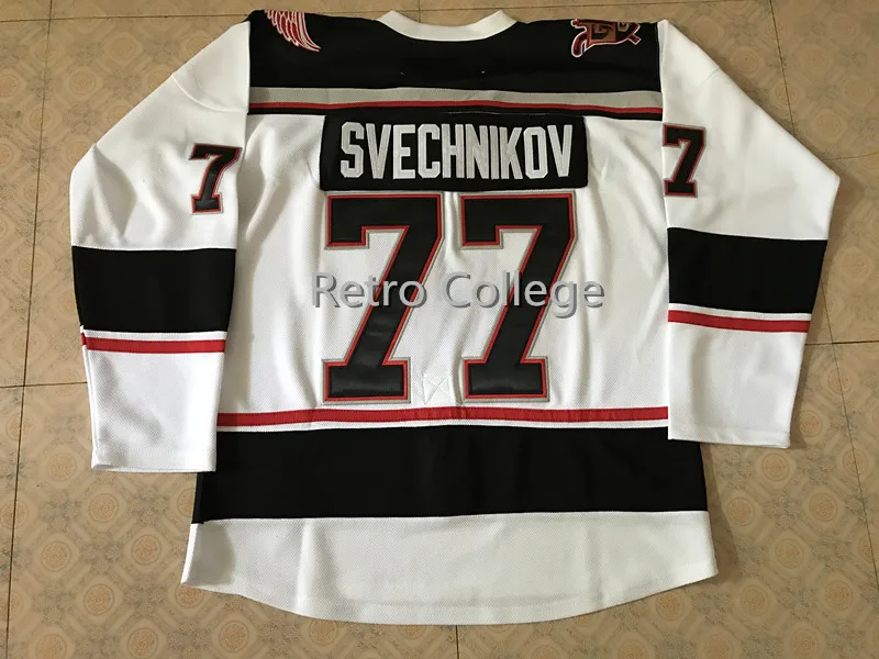 Grand Rapids Griffins White77 Evgeny Svechnikov 31 Джаред Коро хоккейная трикотажная вышивка сшитая под заказ любое количество и имя