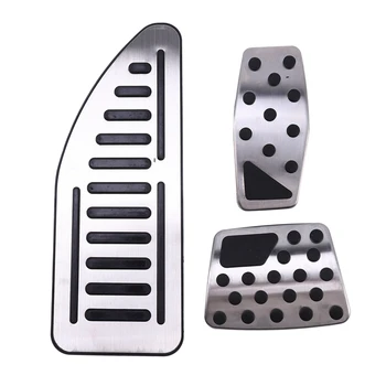 

Car Accelerator Fuel Brake Pedal Foot Pedal Pads Accessories for Jeep Renegade Compass Fiat 500X 2014-2020