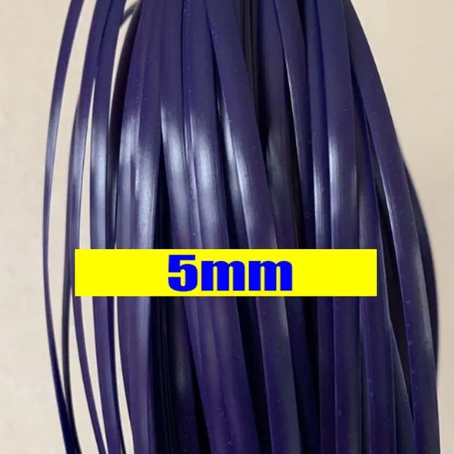 82 Types 10 Meters PE Flat Round Synthetic Rattan Material DIY Weaving Rope Knit Repair Furniture Bed Sofa Chair Table Basket 42