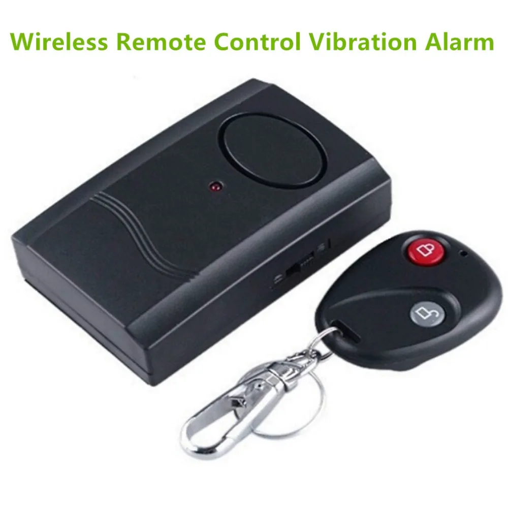

Wireless Remote Control Vibration Alarm Home Security Door Window Car Motorcycle Anti-Theft Security Alarm Safe System Detector