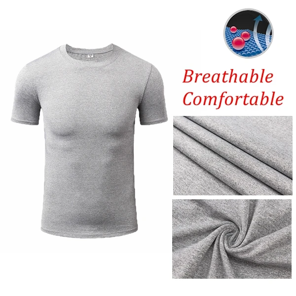 Comfortable Mens Compression Under Base Layer Top Running Shirt Men T-shirt Long Sleeve Tights Gym Fitness Sport Shirt tops tees 3