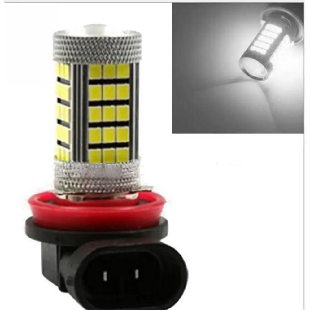 HiMISS 2 шт. H8 2835 66SMD 30 Вт Светодиодный противотуманный светильник для вождения, точечный светильник, головной светильник, аксессуары для поворотного сигнального светильника