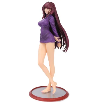 

23cm Fate Grand Order Scathach Figure Sweater Anime Models Japan Beautiful Girl Sexy Action Figure Anime Decoration
