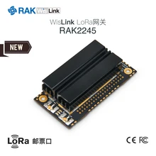 Rak2245lora gateway stamp módulo, com base em sx1301 integrado módulo gps rak831 versão atualizada
