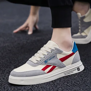 

2020 Summer New Canvas Shoes Students Low-Top Sneakers Breathable Casual Mens Shoes Skate sneakers Walking shoes for men