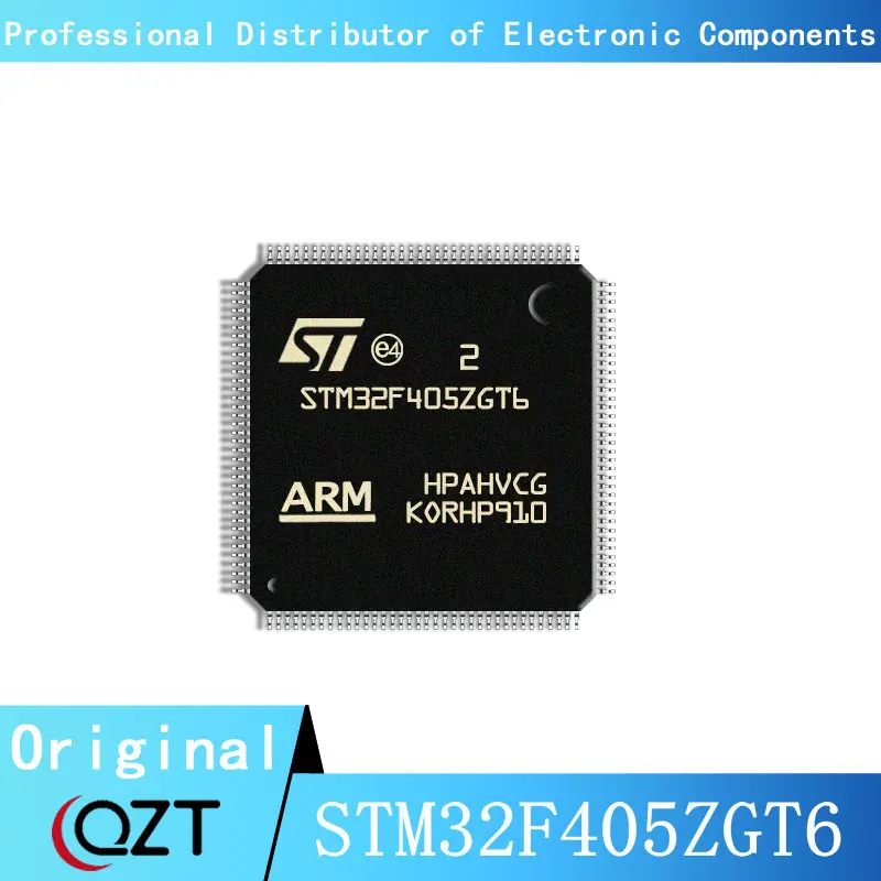 10pcs/lot STM32F405 STM32F405ZG STM32F405ZGT6 LQFP144 Microcontroller chip New spot stm32f765zgt6 stm32f746zet6 stm32f745zgt6 stm32f767zgt6 stm32f765zg stm32f746ze stm32f745zg stm32f767zg stm ic mcu chip lqfp144