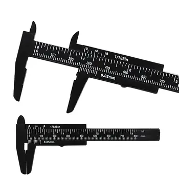 

Mini Plastic Vernier Caliper Gauge Micrometer 80MM Mini Ruler Accurate Measurement Tools Standard Vernier Caliper