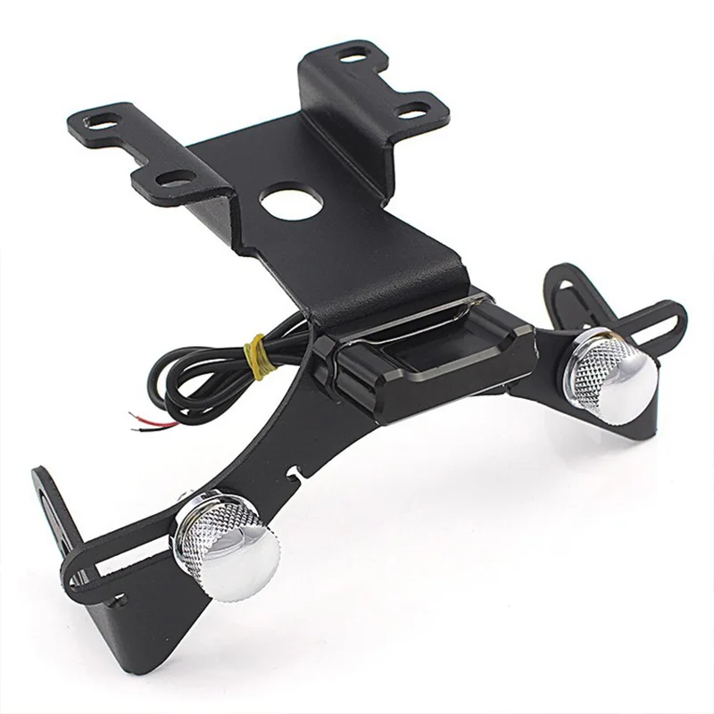 For Mt07 Fz Mt 07 Fender Eliminator License Plate Bracket Holder Led