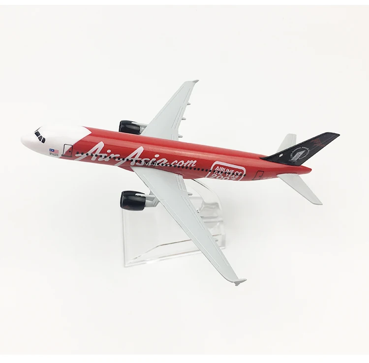 1:400 масштабная модель самолета Air Asian 2007 Airbus A320 металлическая литая самолета| |