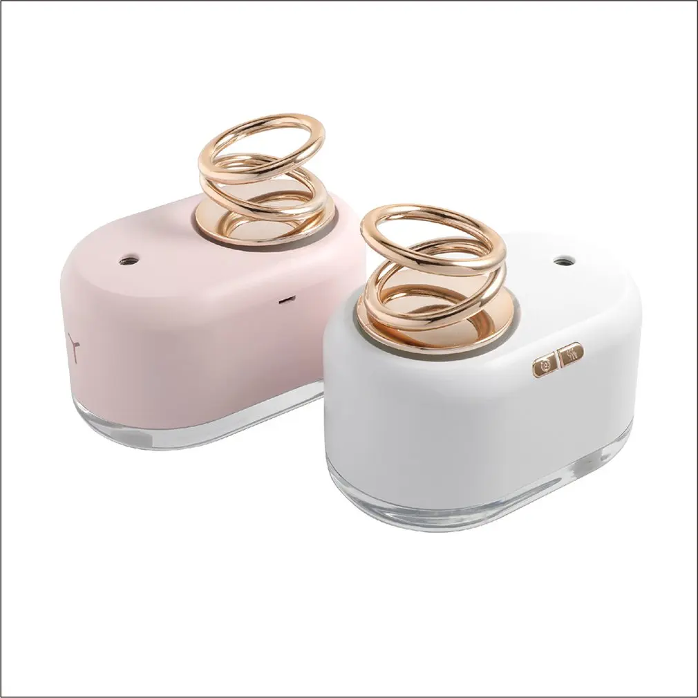 

Double Ring Suspension Humidifier USB Mini Humidifier Household For Bedroom Desktop Silent Air Sprayer