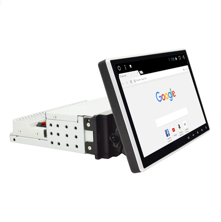  Universal 1DIN Android 9.1 Adjustable 10.1