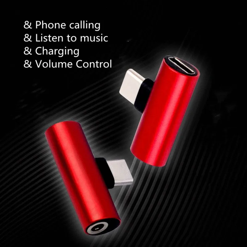 Адаптер для наушников 2 в 1 с USB и разъемом Type C на 3 5 мм|Переходники адаптеры| |