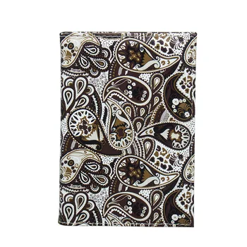 

40PCS / LOT Vintage Personality Printing PU Passport Holder Card Ticket Protect Case