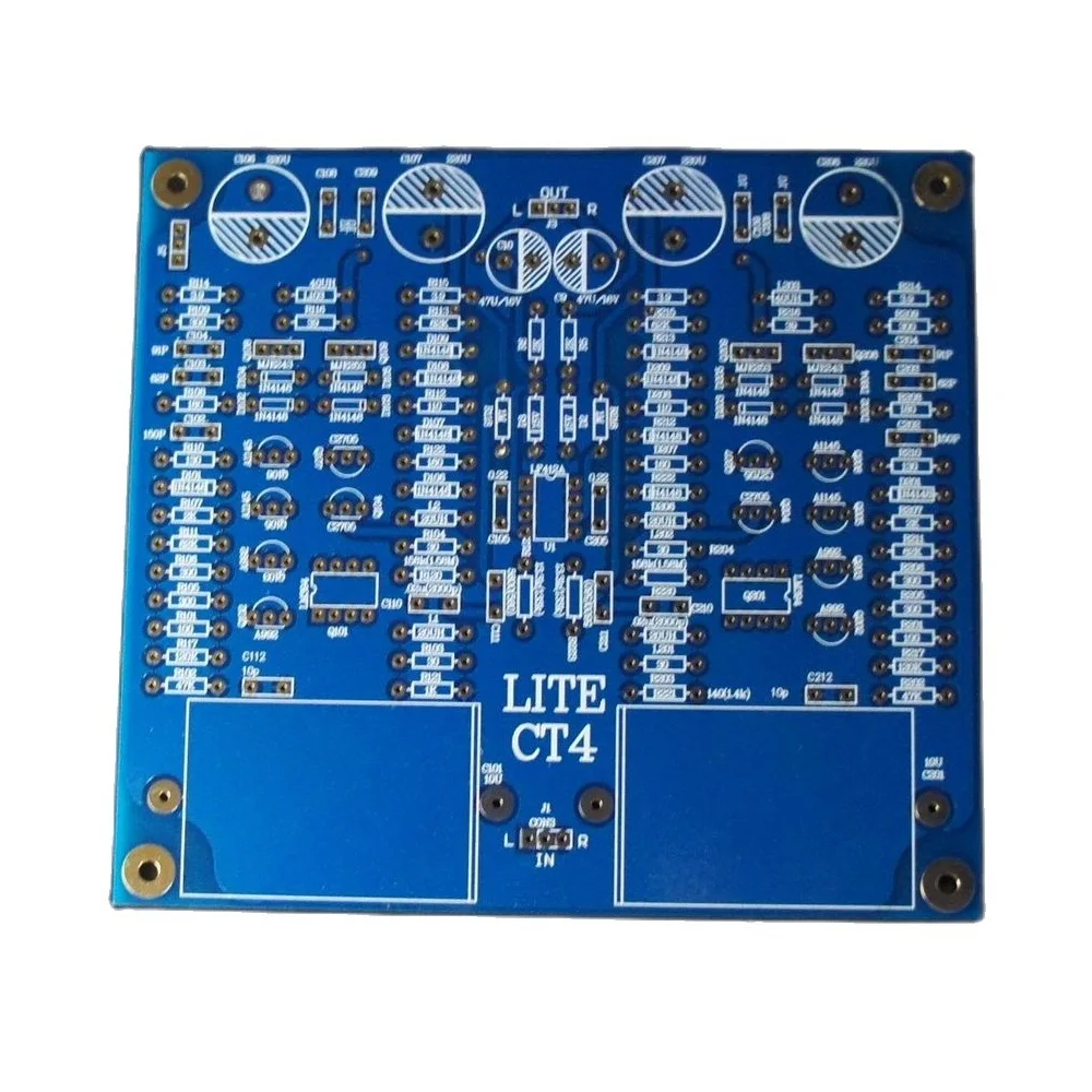 CT4 транзистор MM фонокорректор DIY PCB плата печатная | Электроника