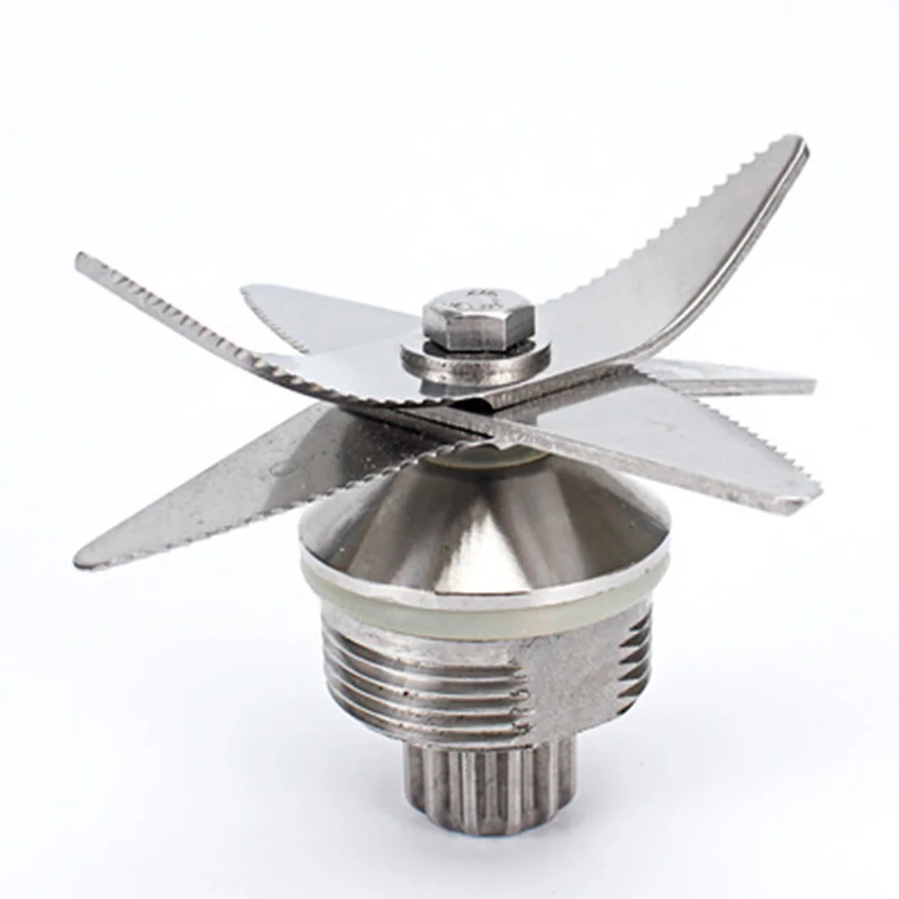 

767 Stainless Steel Hardened Six Mixing and Cutting TWK jtc 767 Blades Knife Ice Crusher for Juicer Blender Parts