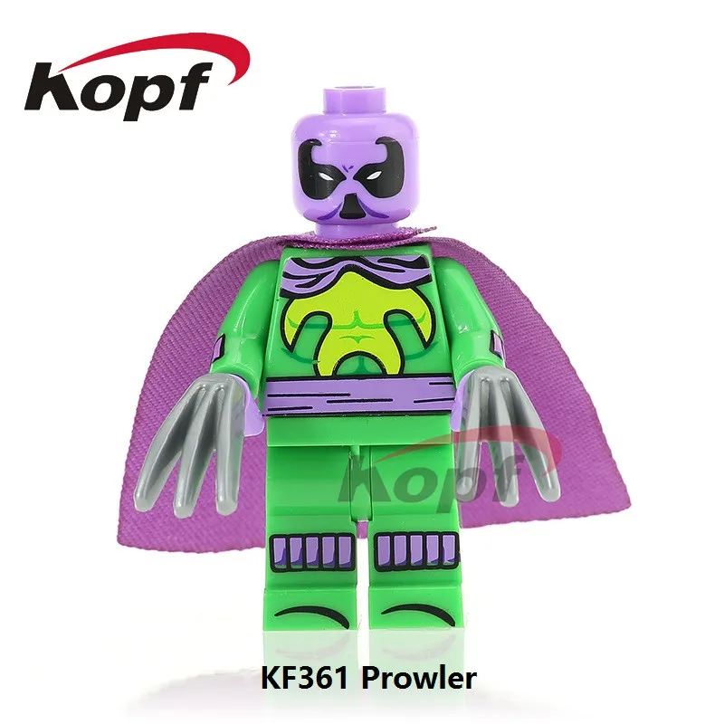 KF361 No Box KF009 одна строительные блоки Супер Герои мини Дэдпул 2 кабель халкпул Питер домино кирпичные фигурки Детские игрушки подарок - Цвет: KF361 No Box