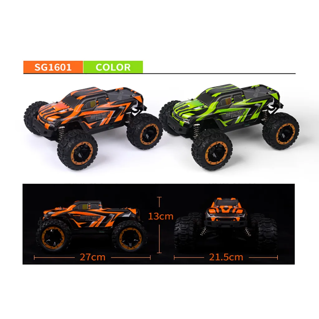 SG1601 1/16 2,4G 4WD 45 км/ч высокоскоростной бесщеточный гоночный гусеничный Радиоуправляемый внедорожный автомобиль