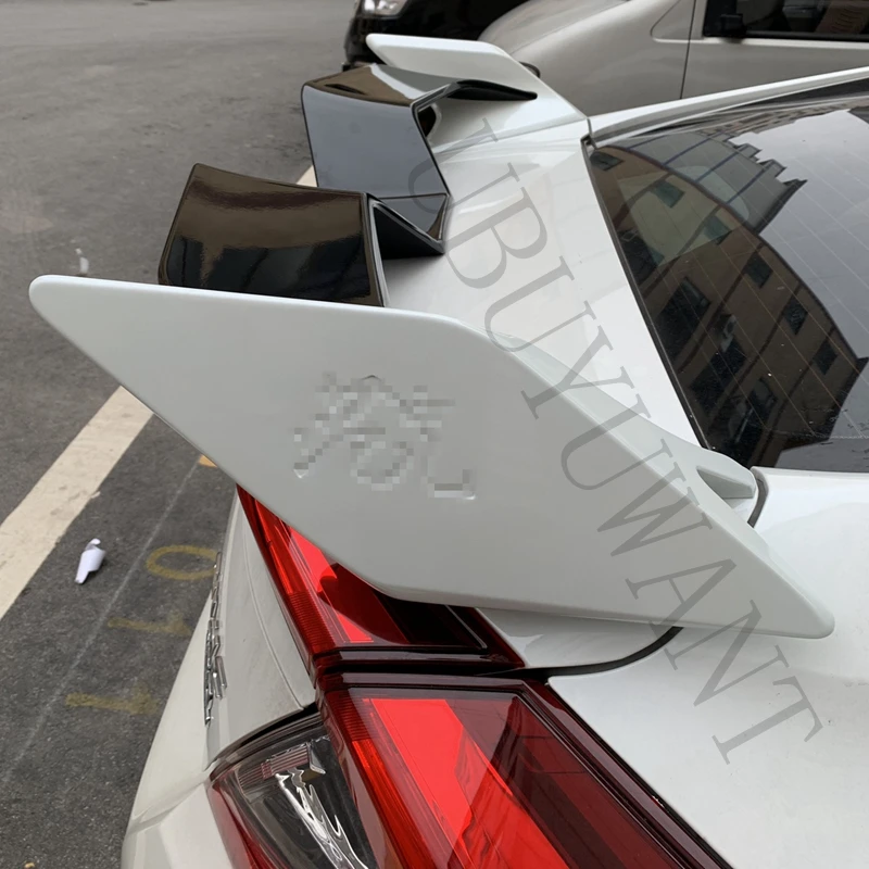 Для Honda Civic Sedan Высокое качество ABS Материал грунтовка цвет автомобиля задний хвост крыло багажник спойлер