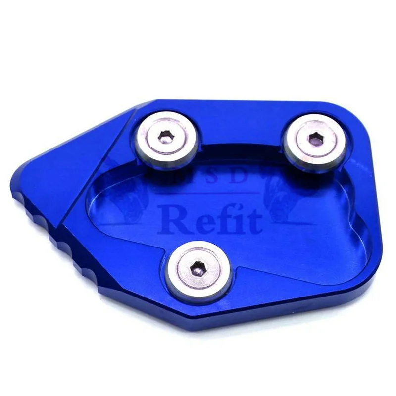 Мотоцикл cycl CNC боковой Стенд Kickstand Kick Stang расширение ножной пластины Pad для HONDA CBR1000RR 2008- CBR1000 RR