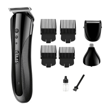 

KEMEI All In1 Rechargeable Waterproof Hair Trimmer Beard Trimer Body Face Hair Clipper Electric Hair Cutting Machine Haircut