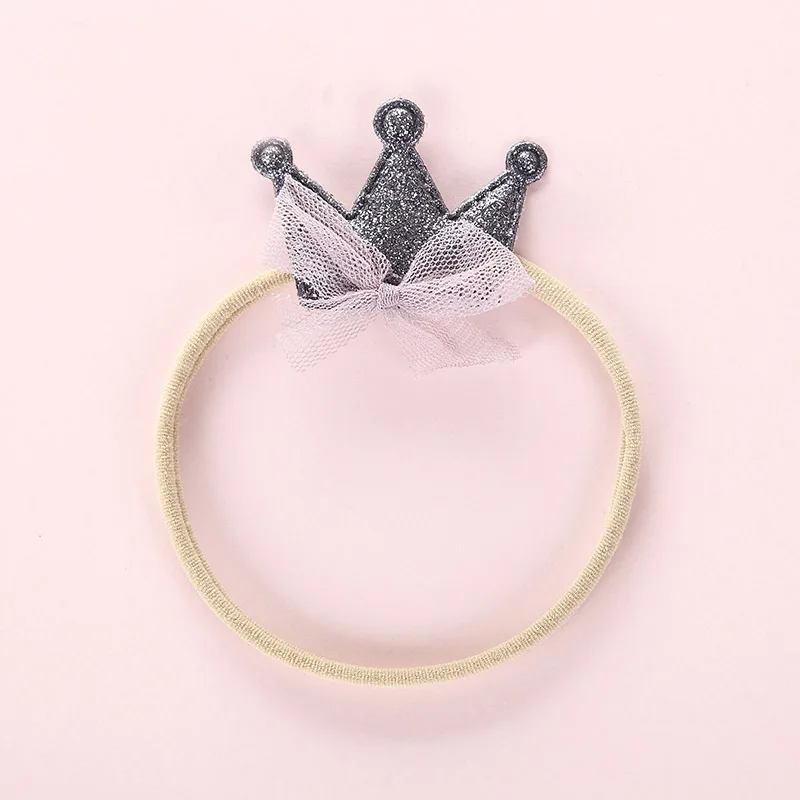 

1PCS Print Flower Bow Hair Band Nylon Headband For Children Girls Kid Stretch headbands Cute Headwear Hair Accessories Head Wrap