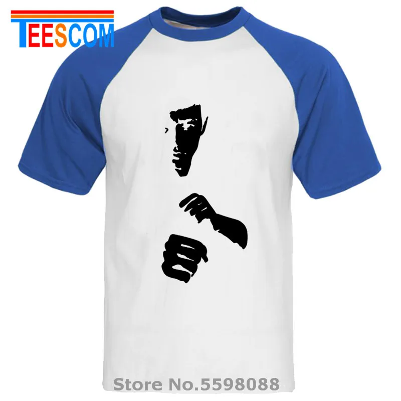 Raglan white blue
