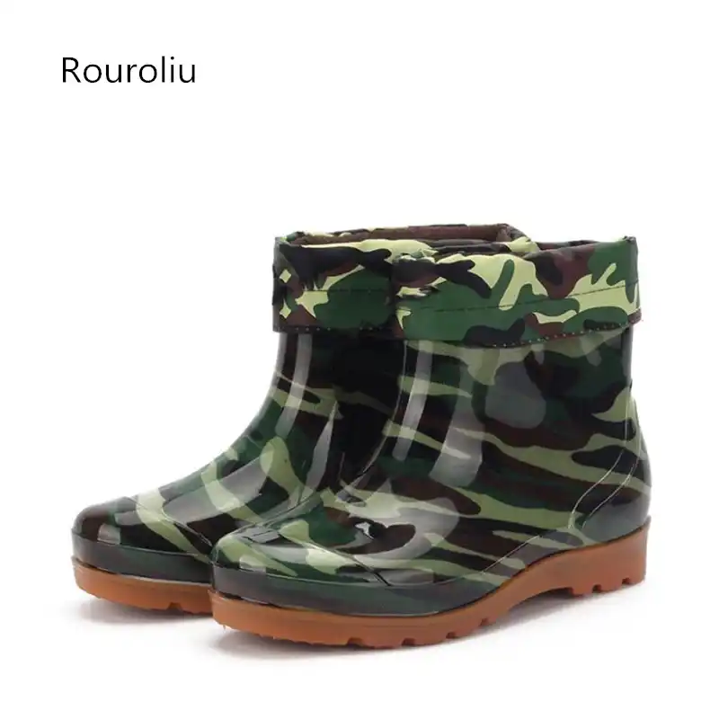 short gardening wellies