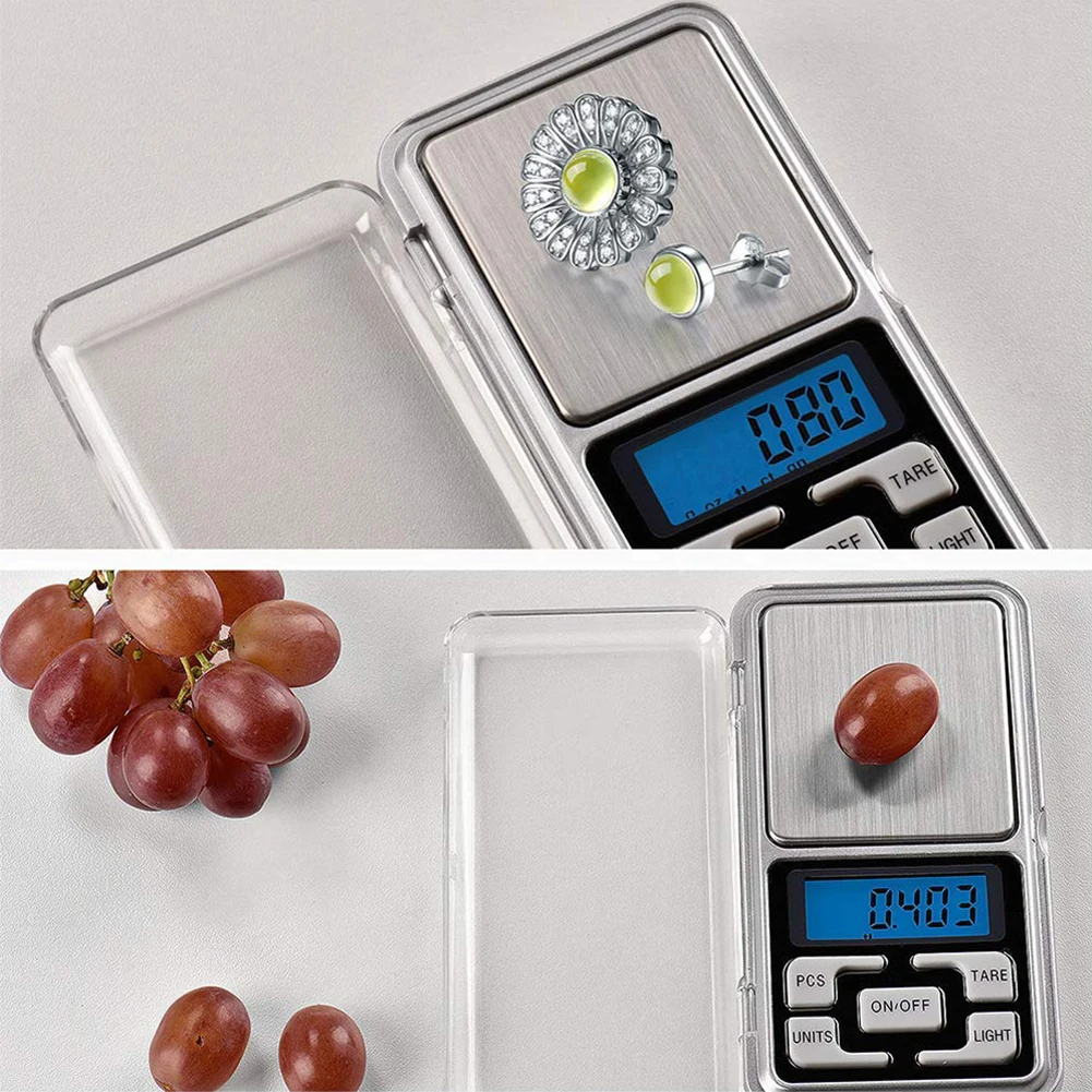 500 г/0,01 г мини точные ЖК Цифровые ювелирные электронные весы кухонные весы Высокая точность взвешивания баланса карманы