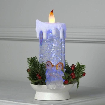 

Figure light candle "Angels", 12x12x23 cm, battery powered, RGB 5106514